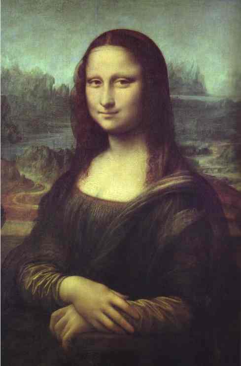 (image for) Handmade oil painting Copy paintings of famous artists Mona Lisa (La Gioconda) C.1503-05 - Click Image to Close