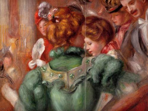 (image for) Pierre-Auguste Renoir art A Box in the Theater des Varietes 1898 - Click Image to Close