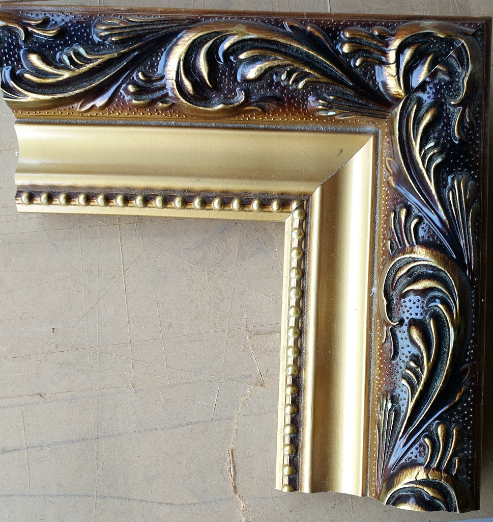 (image for) Framed oil painting reproductions, Golden black frame style19 - Click Image to Close