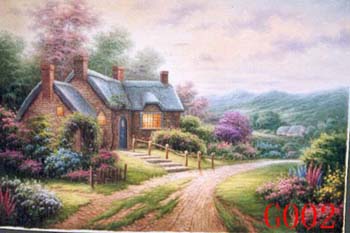 (image for) Landscape, Handmade oil painting on Canvas：002 - Click Image to Close
