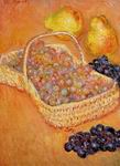 Claude Oscar Monet paintings Basket Of Graphes Quinces And Pears Claude Oscar Monet paintings Basket Of Graphes Quinces And Pears