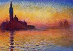 (image for) Handmade oil painting Copy paintings of famous artists San Giorgio Maggiore by Twilight 1908