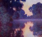 Claude Oscar Monet art Arm Of The Seine Near Giverny At Sunrise Claude Oscar Monet art Arm Of The Seine Near Giverny At Sunrise