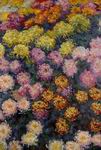 Claude Oscar Monet paintings artwork Bed Of Chrysanthemums Claude Oscar Monet paintings artwork Bed Of Chrysanthemums