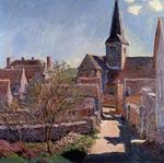 Reproduction of Claude Oscar Monet paintings art Bennecourt 1885 Reproduction of Claude Oscar Monet paintings art Bennecourt 1885