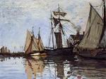 Claude Oscar Monet paintings art Boats In The Port Of Honfleur Claude Oscar Monet paintings art Boats In The Port Of Honfleur