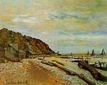 Reproduction of Claude Oscar Monet artwor Boatyard Near Honfleur Reproduction of Claude Oscar Monet artwor Boatyard Near Honfleur