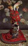 Reproduction of Camille Monet in Japanese Costume 1876 Reproduction of Camille Monet in Japanese Costume 1876