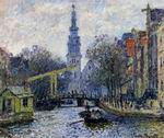 Reproduction of Claude Oscar Monet paintings Canal In Amsterdam Reproduction of Claude Oscar Monet paintings Canal In Amsterdam