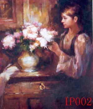 Non-Famous Artist or Original Painting on cavase: PeopleIP002 Non-Famous Artist or Original Painting on cavase: PeopleIP002