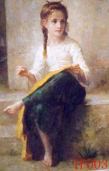 Non-Famous Artist or Original Painting on cavase: PeopleIP003 Non-Famous Artist or Original Painting on cavase: PeopleIP003