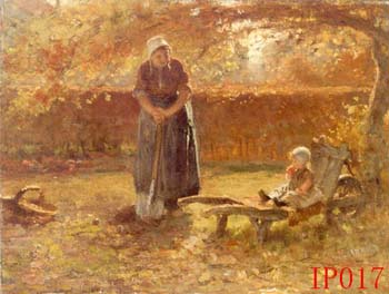 Non-Famous Artist or Original Painting on cavase:PeopleIP0017 Non-Famous Artist or Original Painting on cavase:PeopleIP0017