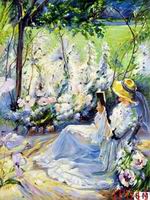 Non-Famous Artist or Original oil painting on canvas:PeopleIP044 Non-Famous Artist or Original oil painting on canvas:PeopleIP044