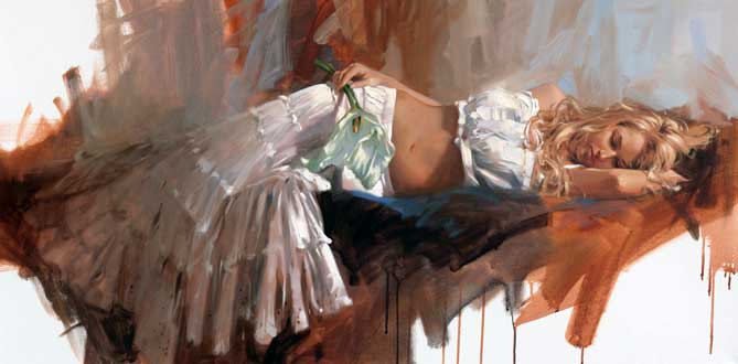 Richard johnson paintings Lily Reproductions on canvas Richard johnson paintings Lily Reproductions on canvas
