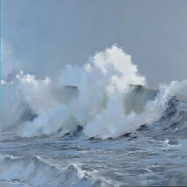 (image for) Richard johnson paintings Out of the Mist Reproduction on canvas - Click Image to Close