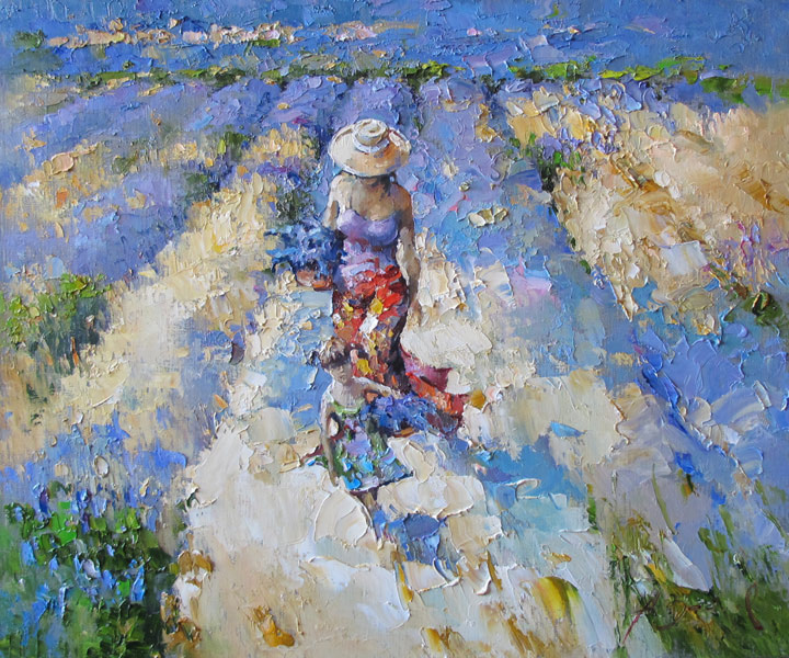 Reproduction Alexi Zaitsev painting The memories of Provence