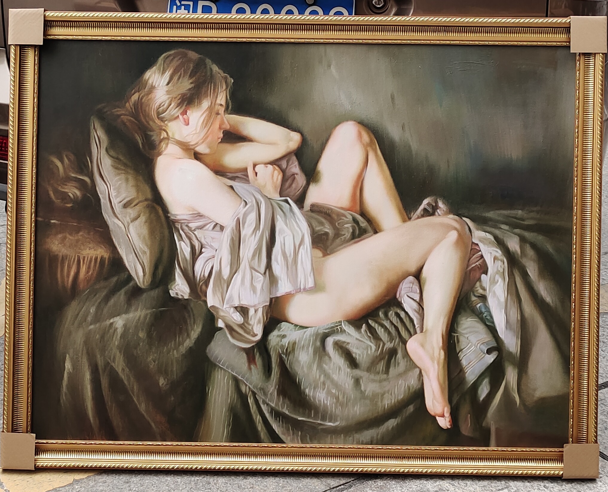 48" x 36" Framed oil painting Handmade Oil painting for home canvas, oil painting framed canvas for living room Serge Marshennikov (image for) 48" x 36" Framed oil painting Handmade Oil painting for home canvas, oil painting framed canvas for living room Serge Marshennikov
