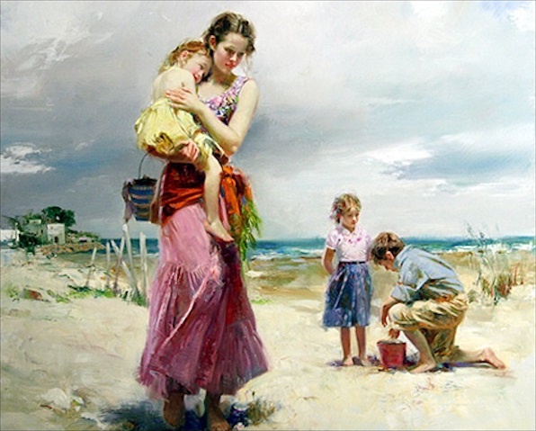 Famous romance paintings, romantic women paintings the beach Handmade Oil painting for home canvas, oil painting framed canvas for living room paintings (image for) Famous romance paintings, romantic women paintings the beach Handmade Oil painting for home canvas, oil painting framed canvas for living room paintings